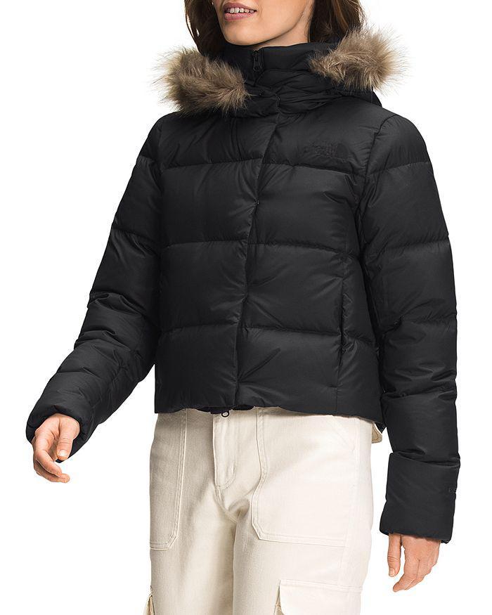 商品The North Face|New Dealio Hooded Faux Fur Trim Jacket,价格¥1833,第5张图片详细描述