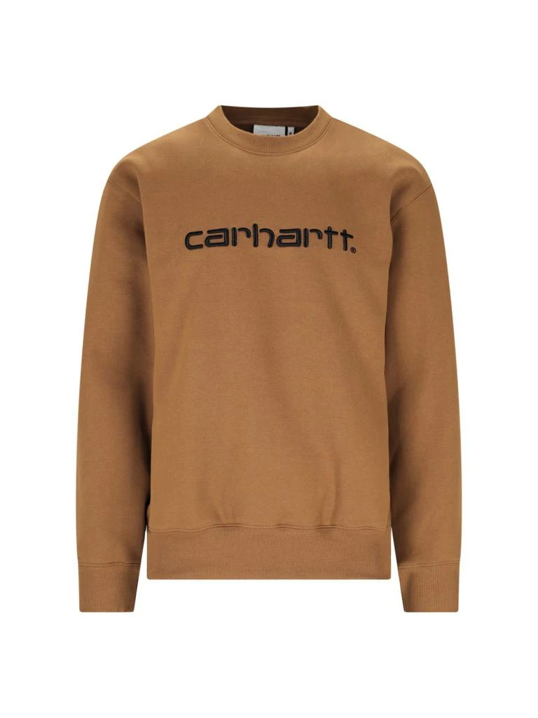 商品Carhartt WIP|Carhartt WIP Logo Embroidered Crewneck Sweatshirt,价格¥480,第1张图片