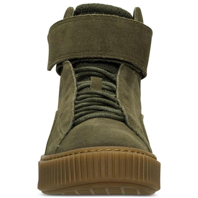 商品Puma|Women's Suede Platform Mid OW Casual Sneakers from Finish Line,价格¥389,第3张图片详细描述