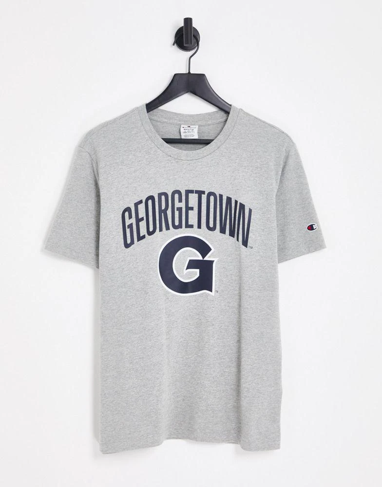 商品CHAMPION|Champion Georgetown collegiate t-shirt in grey,价格¥184,第1张图片