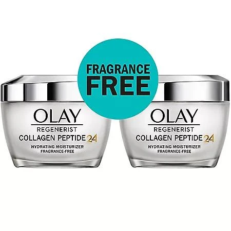 商品Olay|Olay Regenerist Collagen Peptide 24 Face Moisturizer (1.7 oz., 2 pk.),价格¥379,第2张图片详细描述