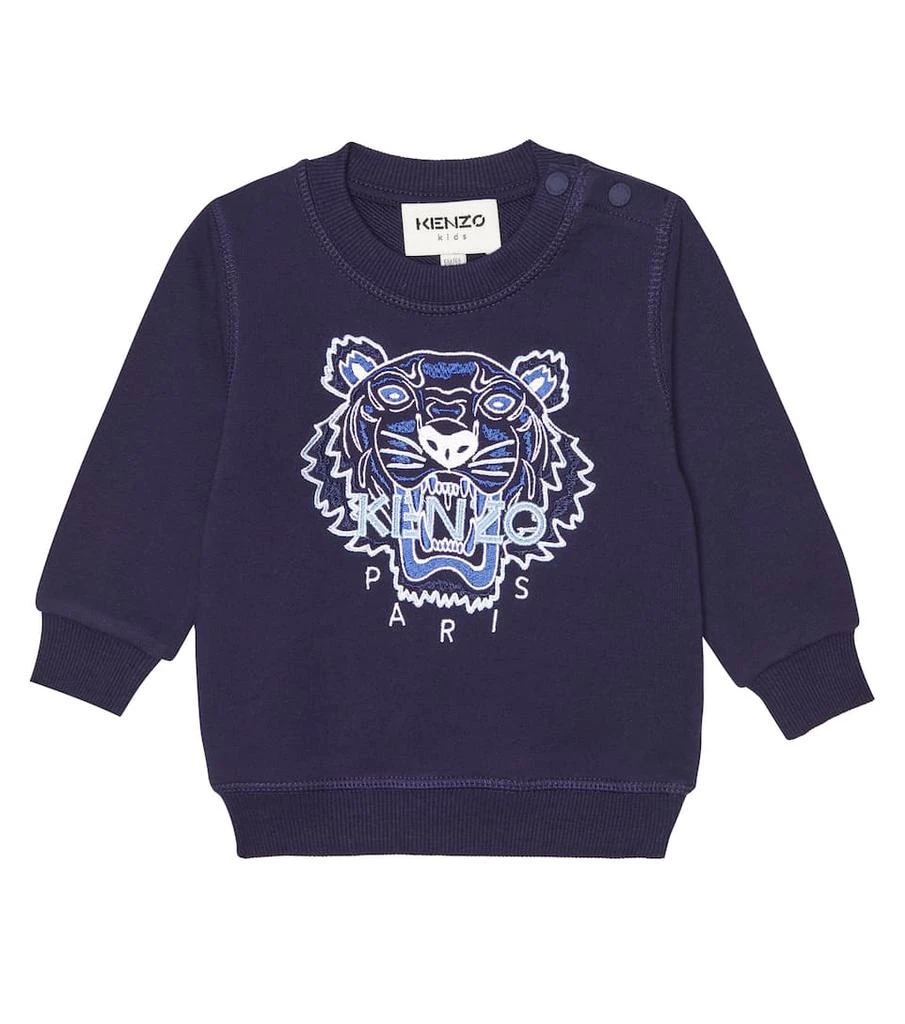 商品Kenzo|Baby logo cotton sweatshirt,价格¥570,第1张图片