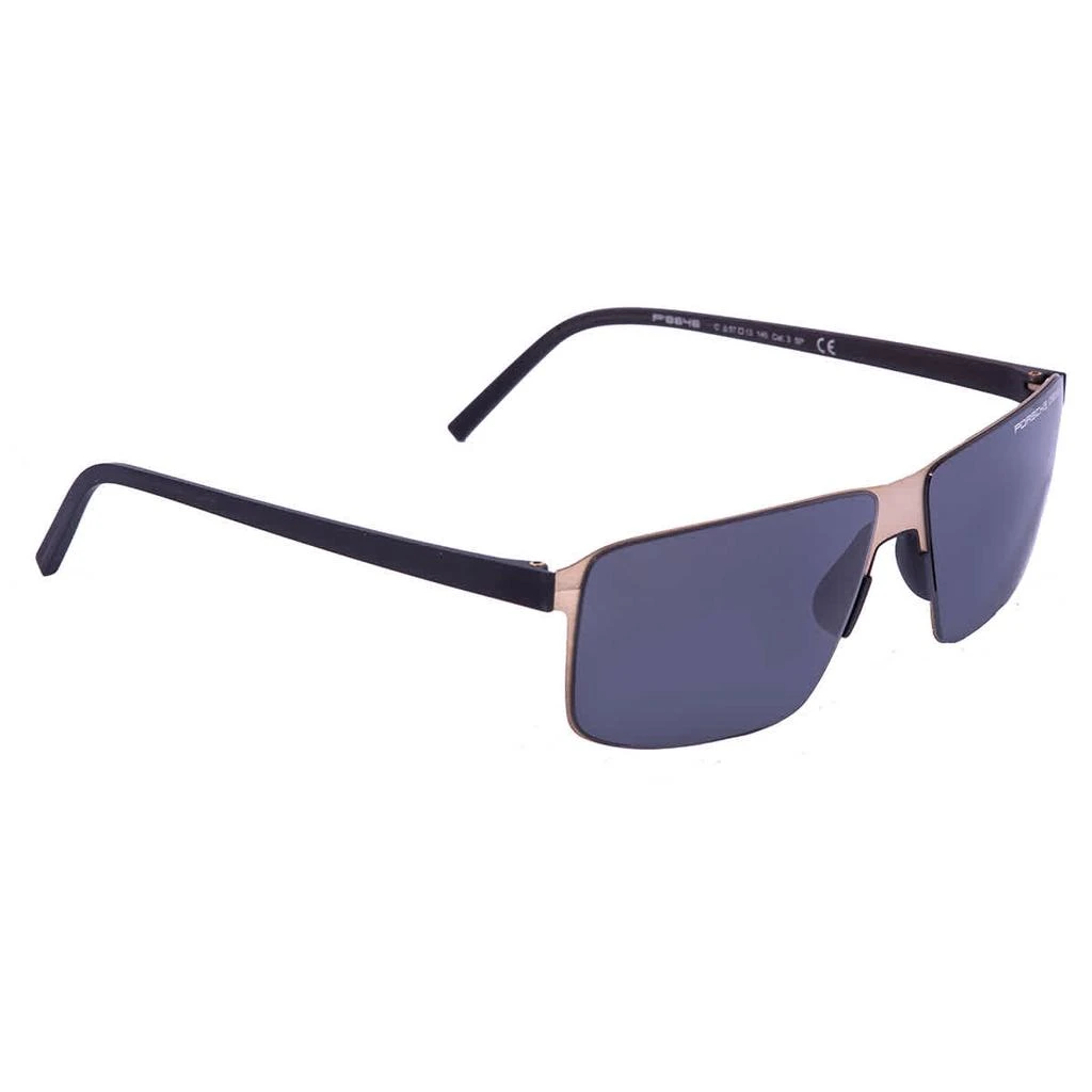 商品Porsche Design|Blue Square Unisex Sunglasses P8637 D 57,价格¥750,第1张图片