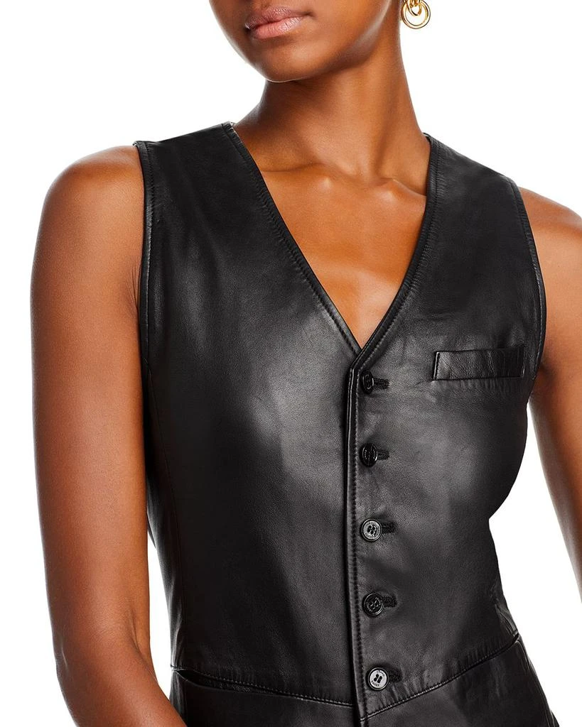 Leather Midi Vest Dress 商品