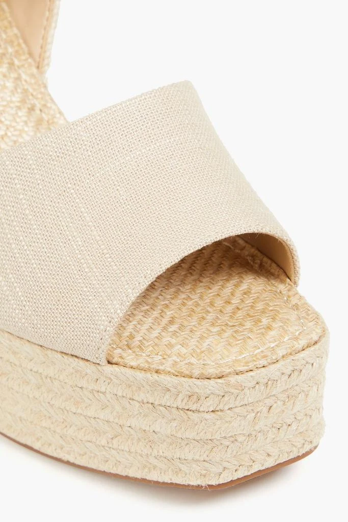 商品Sam Edelman|Vada canvas espadrille wedge sandals,价格¥709,第4张图片详细描述