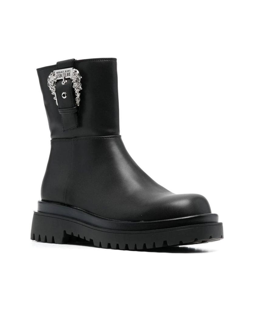 商品Versace|Buckle-detailed Ankle Boots,价格¥1490,第4张图片详细描述