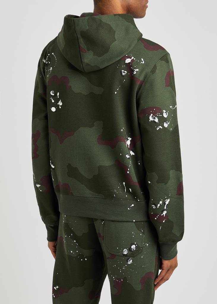 商品AMIRI|Army logo hooded cotton sweatshirt,价格¥6201,第5张图片详细描述