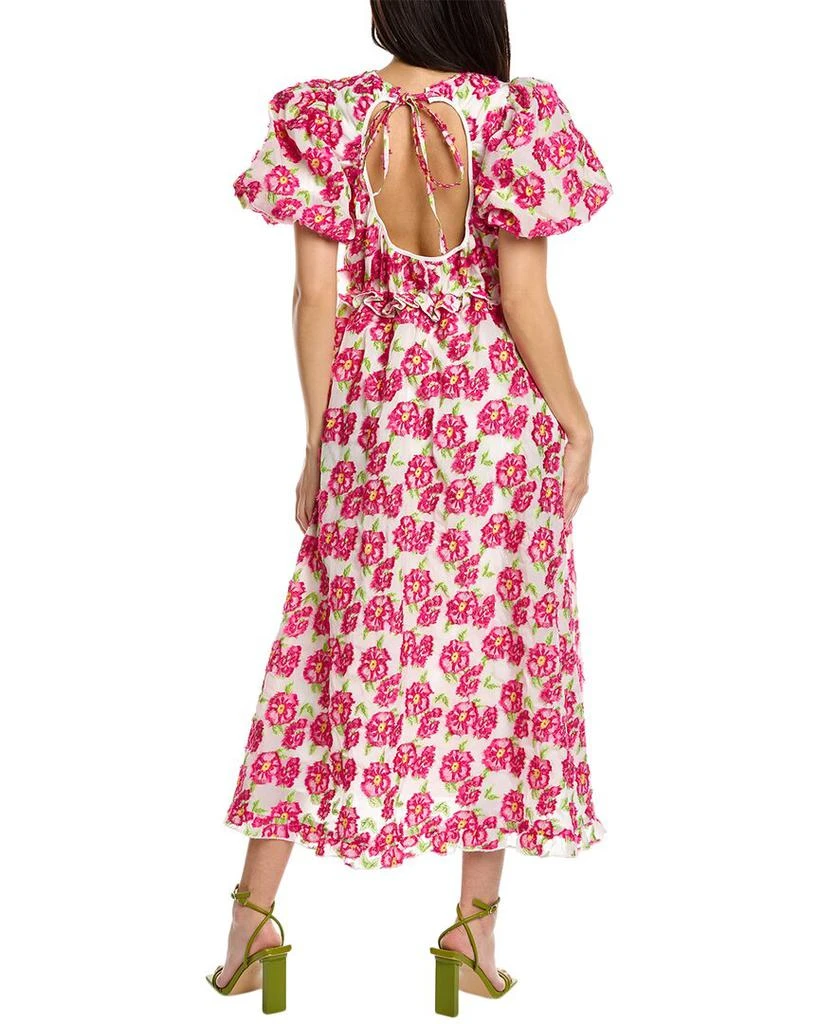 商品Sister Jane|SISTER JANE Scallop Shore Jacquard Midi Dress,价格¥521,第2张图片详细描述