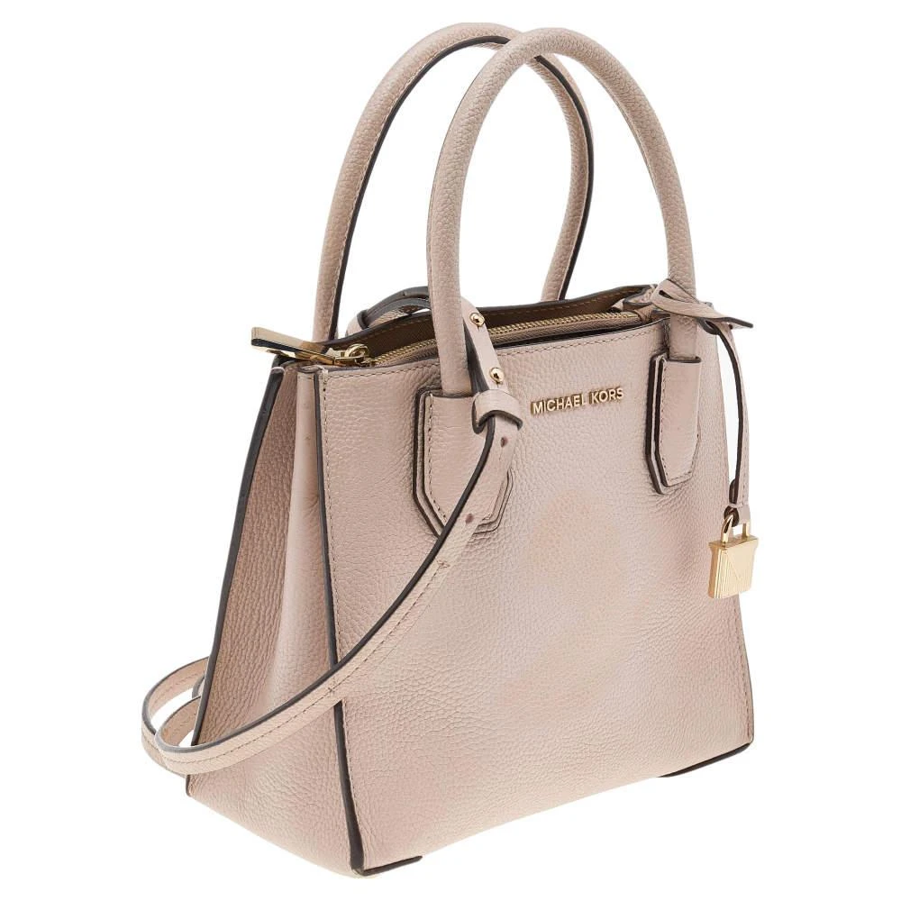 商品[二手商品] Michael Kors|Michael Kors Blush Pink Leather Mini Mercer Tote,价格¥985,第3张图片详细描述