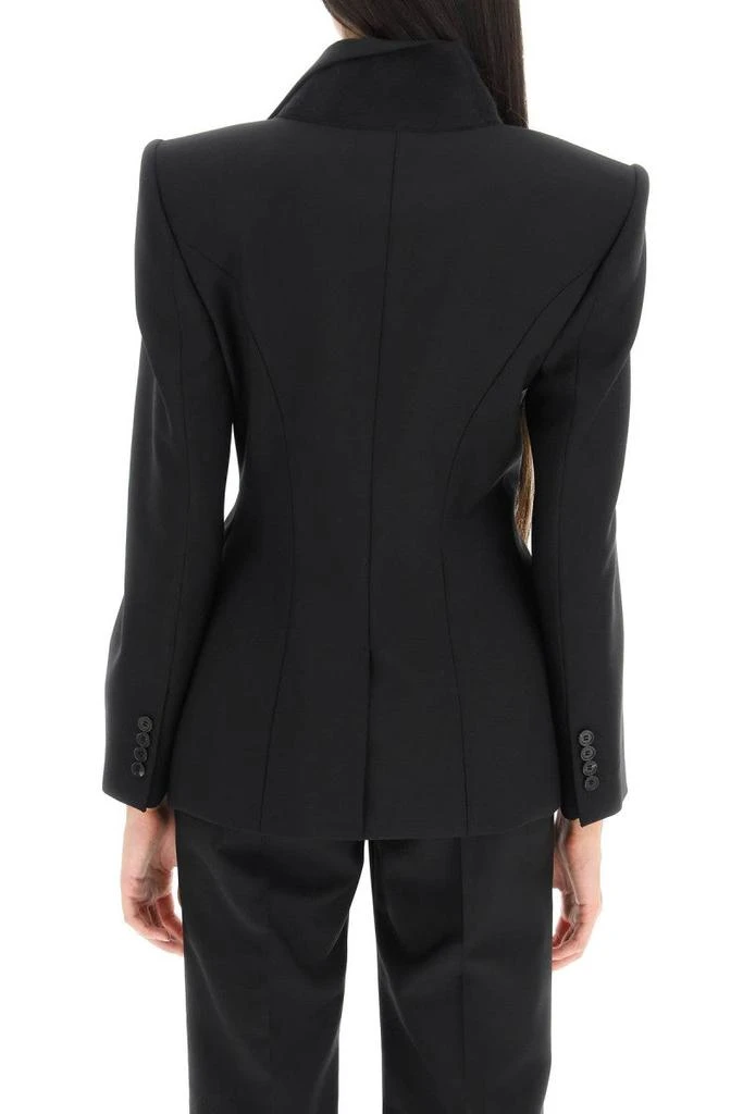 商品Alexander McQueen|Alexander mcqueen asymmetric tailored jacket,价格¥12541,第3张图片详细描述