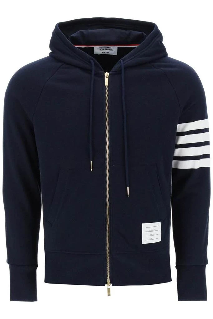 商品Thom Browne|Thom browne 4-bar zip-up hoodie,价格¥6508,第1张图片