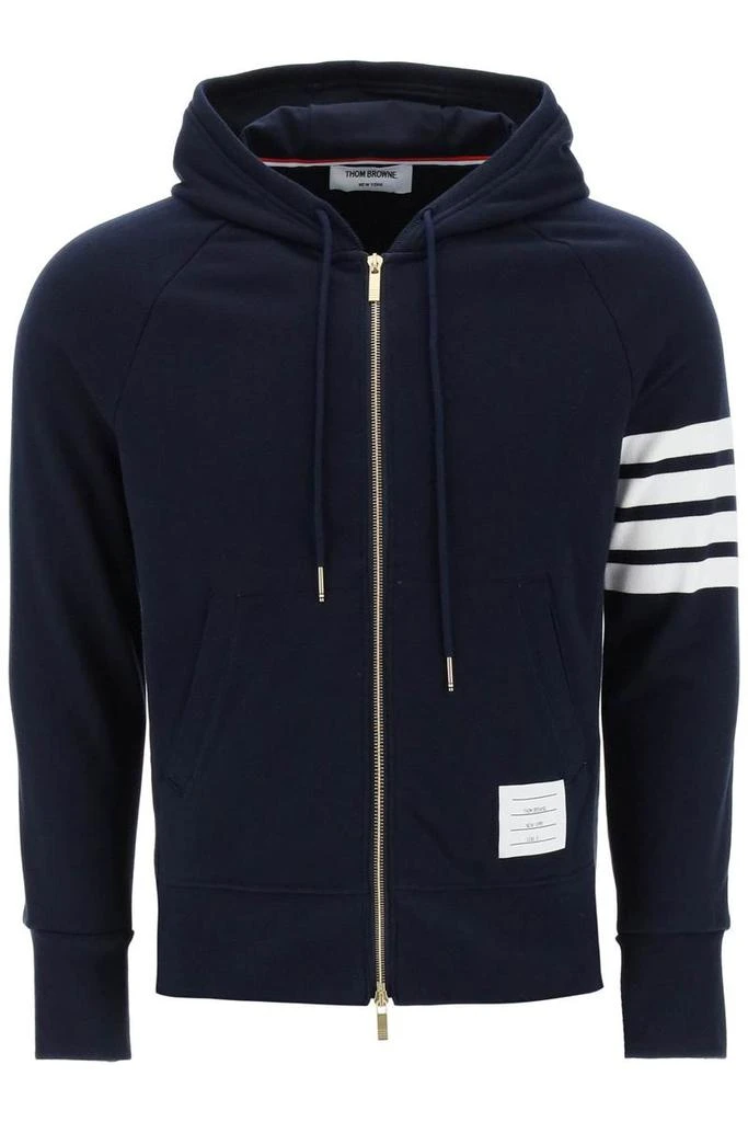 商品Thom Browne|Thom browne 4-bar zip-up hoodie,价格¥5581,第1张图片