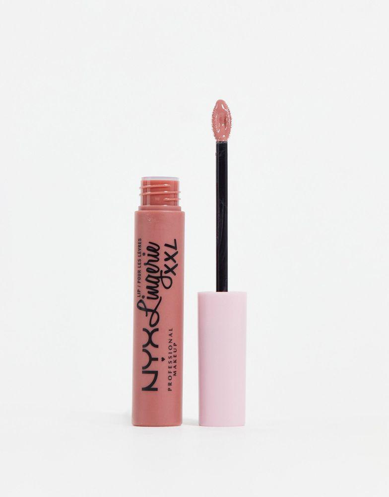 商品NYX Professional Makeup|NYX Professional Makeup Lip Lingerie XXL Matte Liquid Lipstick - Undress d,价格¥79,第1张图片
