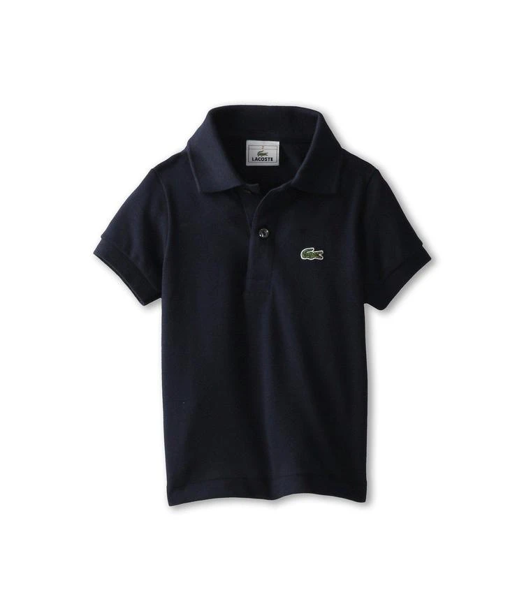 商品Lacoste|Short Sleeve Classic Pique Polo Shirt (Toddler/Little Kids/Big Kids),价格¥152,第1张图片