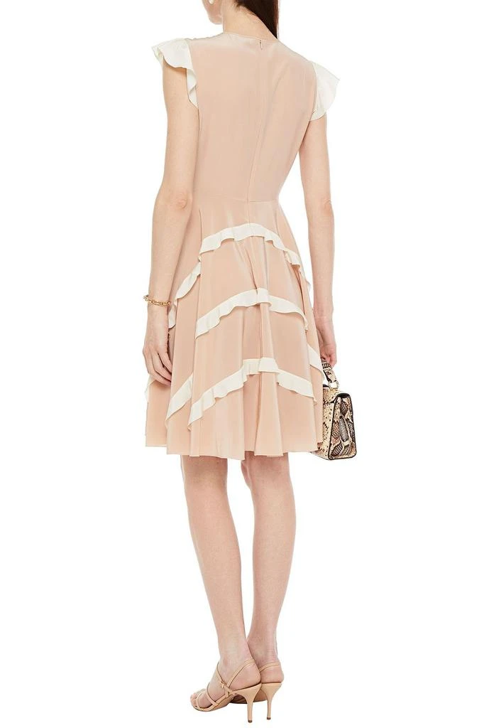 商品RED Valentino|Ruffled silk crepe de chine dress,价格¥2587,第1张图片