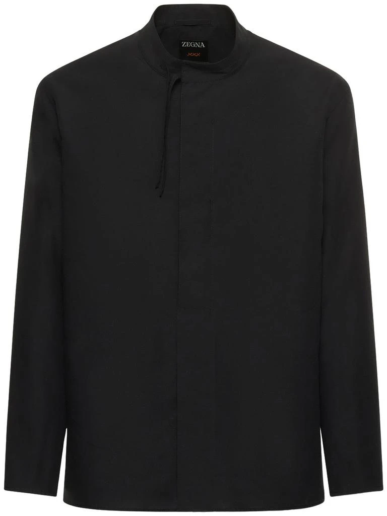 商品Zegna|Cotton Blend Shirt,价格¥9529,第1张图片