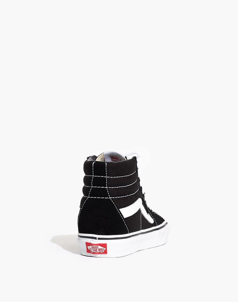 商品Vans|Unisex SK8-Hi High-Top Sneakers in Black Suede and Canvas,价格¥460,第3张图片详细描述