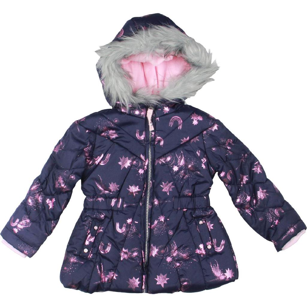 Jessica Simpson Juniors Toddler Hooded Parka Coat商品第1张图片规格展示
