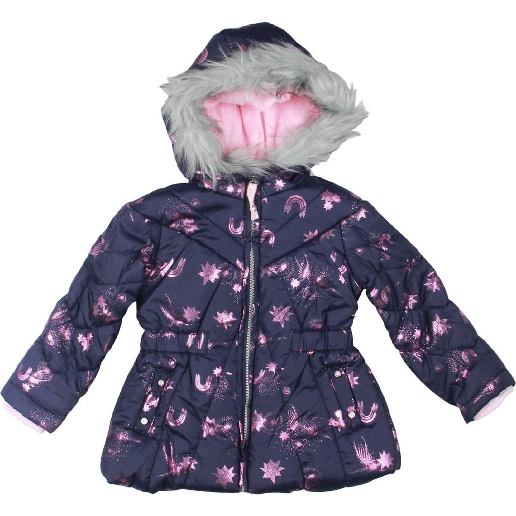 商品Jessica Simpson|Jessica Simpson Juniors Toddler Hooded Parka Coat,价格¥116,第1张图片