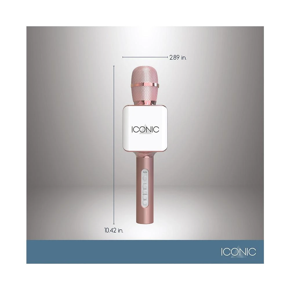 Iconic Bluetooth Karaoke Microphone and Speaker 商品