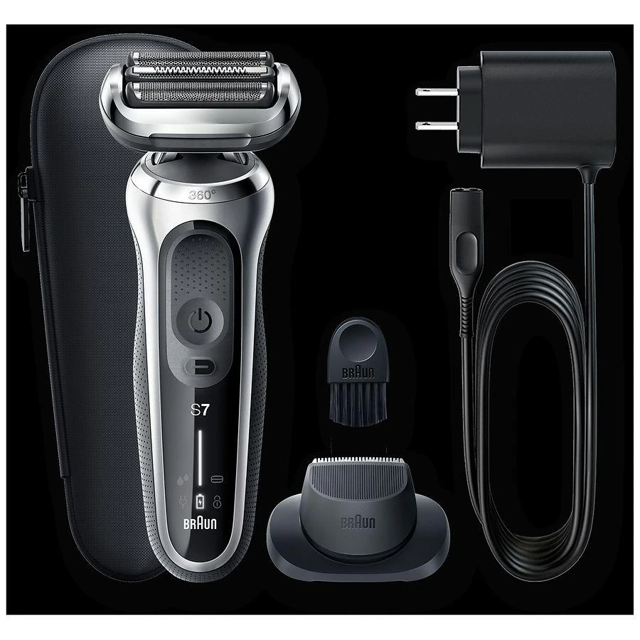 商品Braun|Shaver 7020s Solo Silver,价格¥1050,第2张图片详细描述