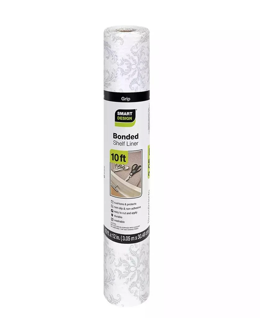 商品Smart Design|Bonded Grip Shelf Liner, 12" x 10' Roll,价格¥88,第1张图片