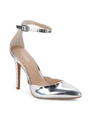 商品Charles David|Studded Metallic Pumps,价格¥200,第2张图片详细描述