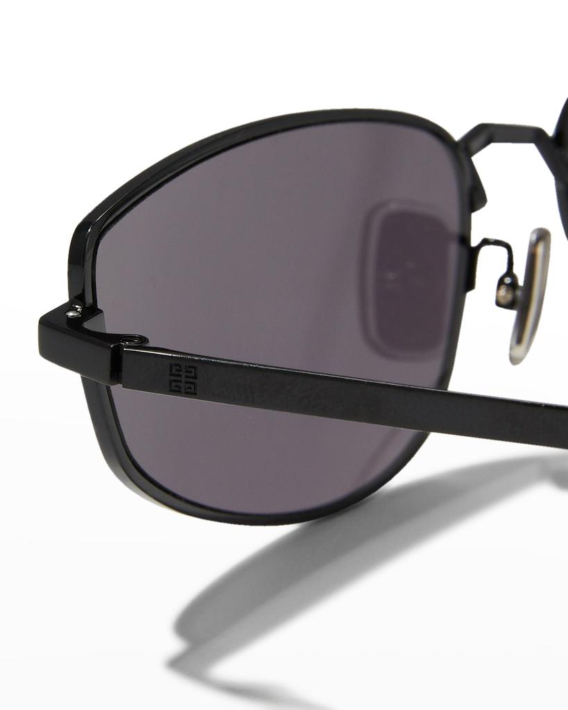 Mirrored Metal Cat-Eye Sunglasses商品第5张图片规格展示