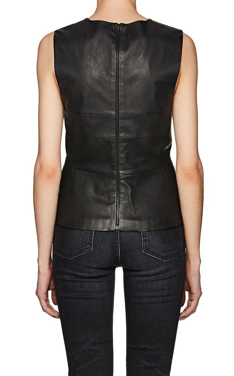 商品Narciso Rodriguez|Lambskin Sleeveless Top,价格¥3176,第2张图片详细描述