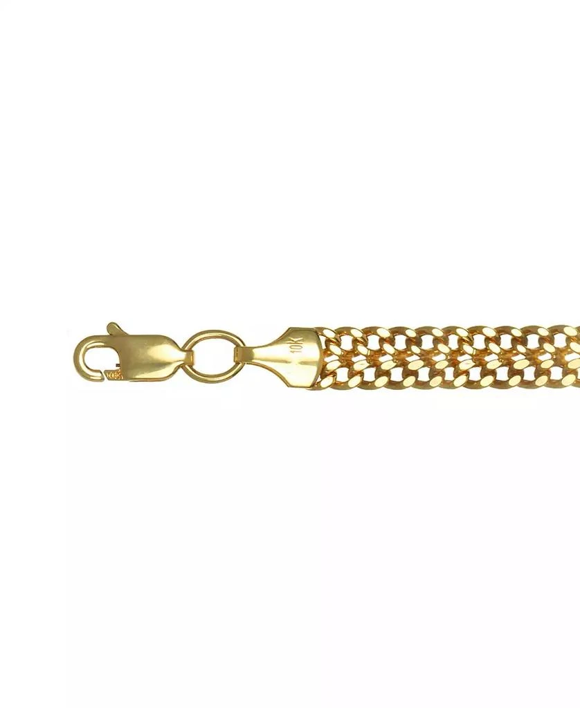 商品Macy's|10k Gold Bracelet, Mesh Link Bracelet,价格¥9678,第4张图片详细描述