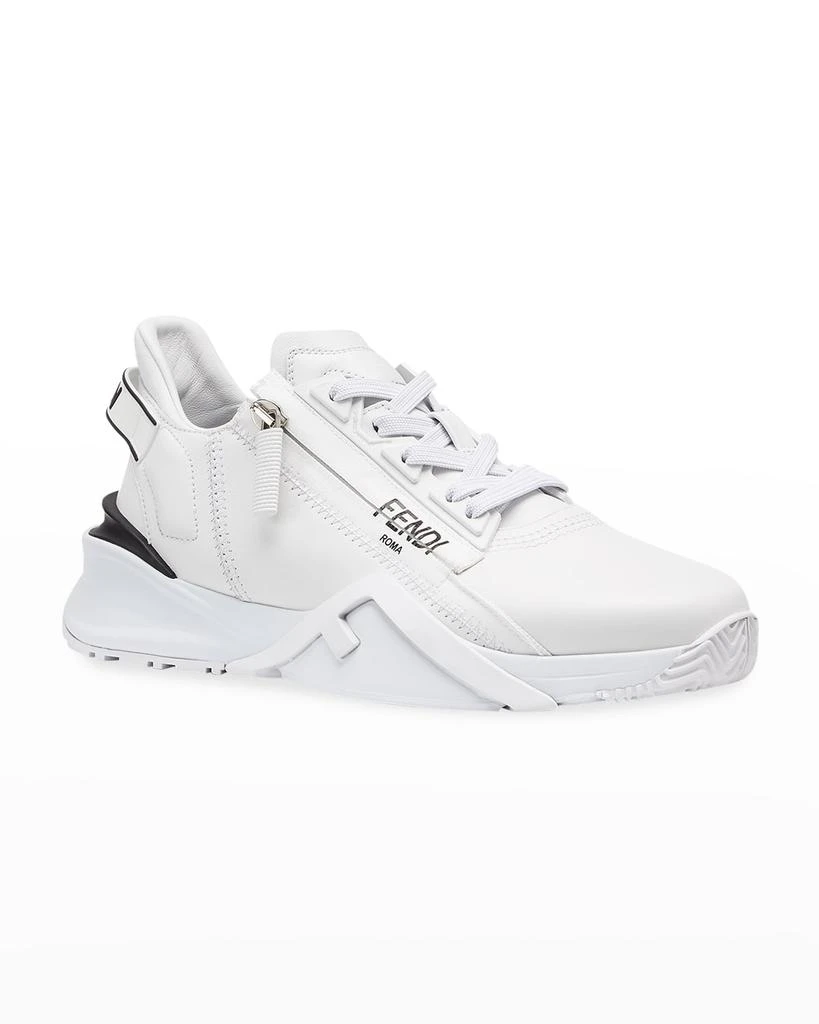 商品Fendi|Flow Side-Zip Trainer Sneakers,价格¥7612,第2张图片详细描述