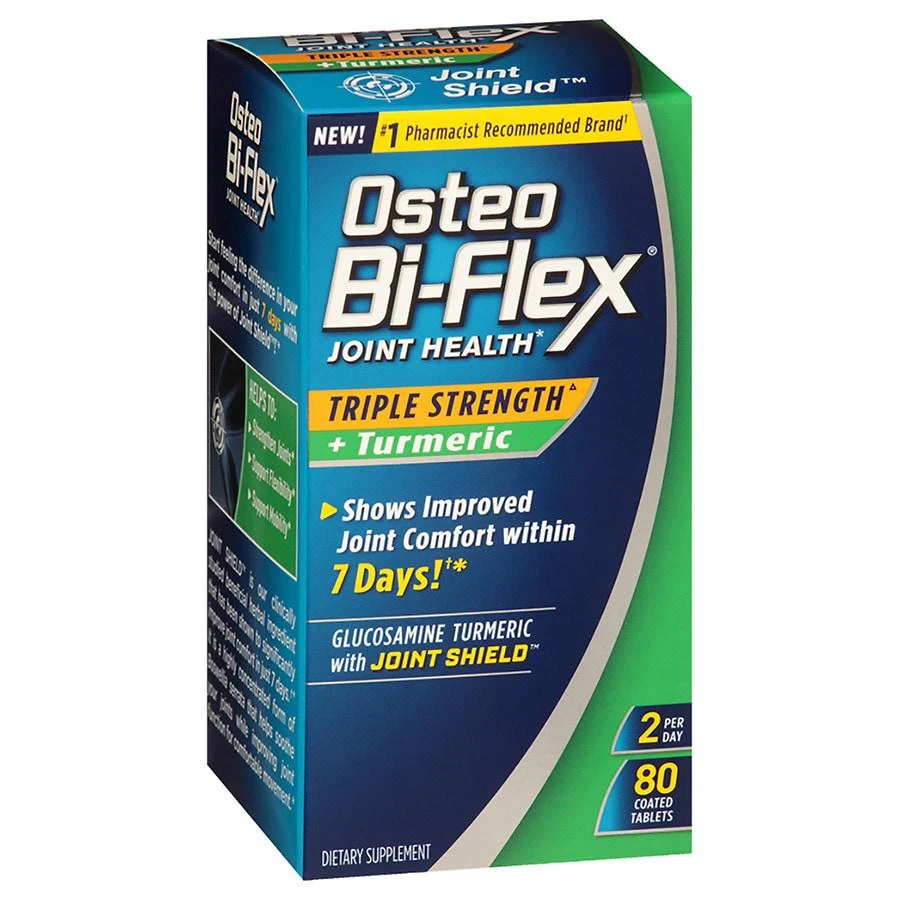 商品Osteo Bi-Flex|氨糖软骨素加姜黄素 80粒,价格¥292,第1张图片