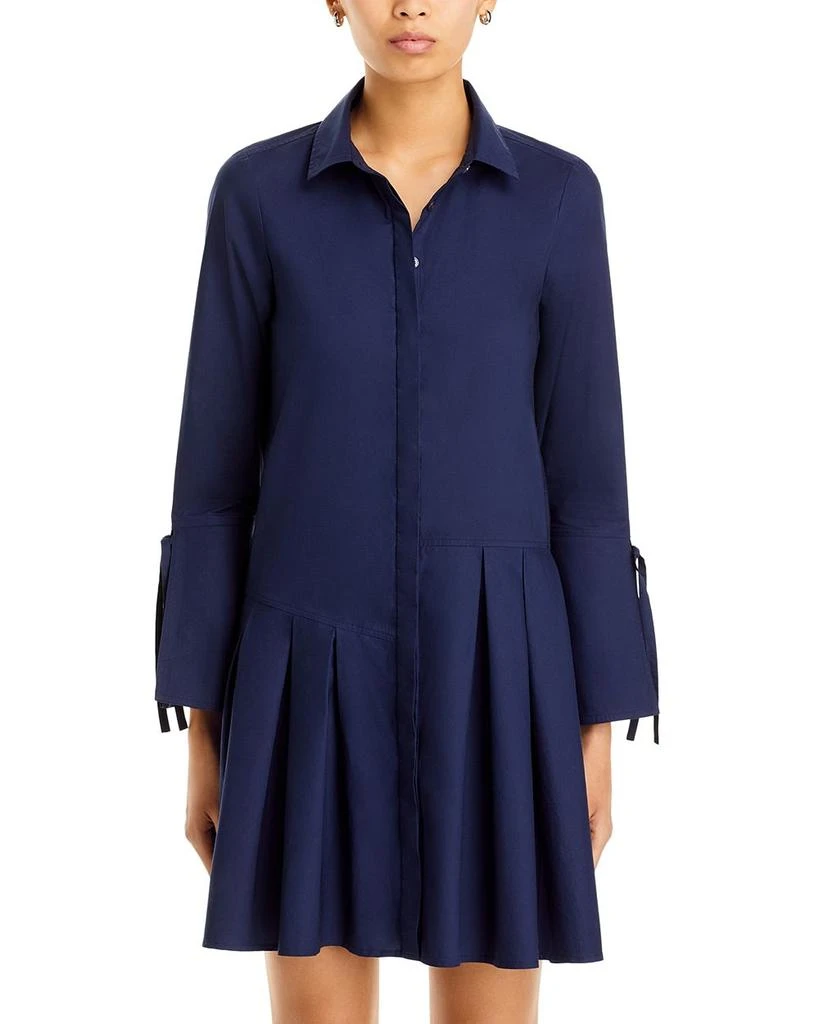 Andrea Asymmetric Pleated Shirt Dress 商品