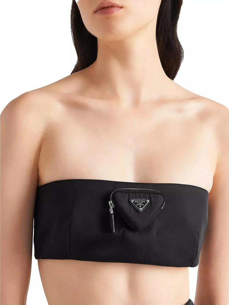商品Prada|Re-Nylon Bandeau Bra Top,价格¥7456,第4张图片详细描述