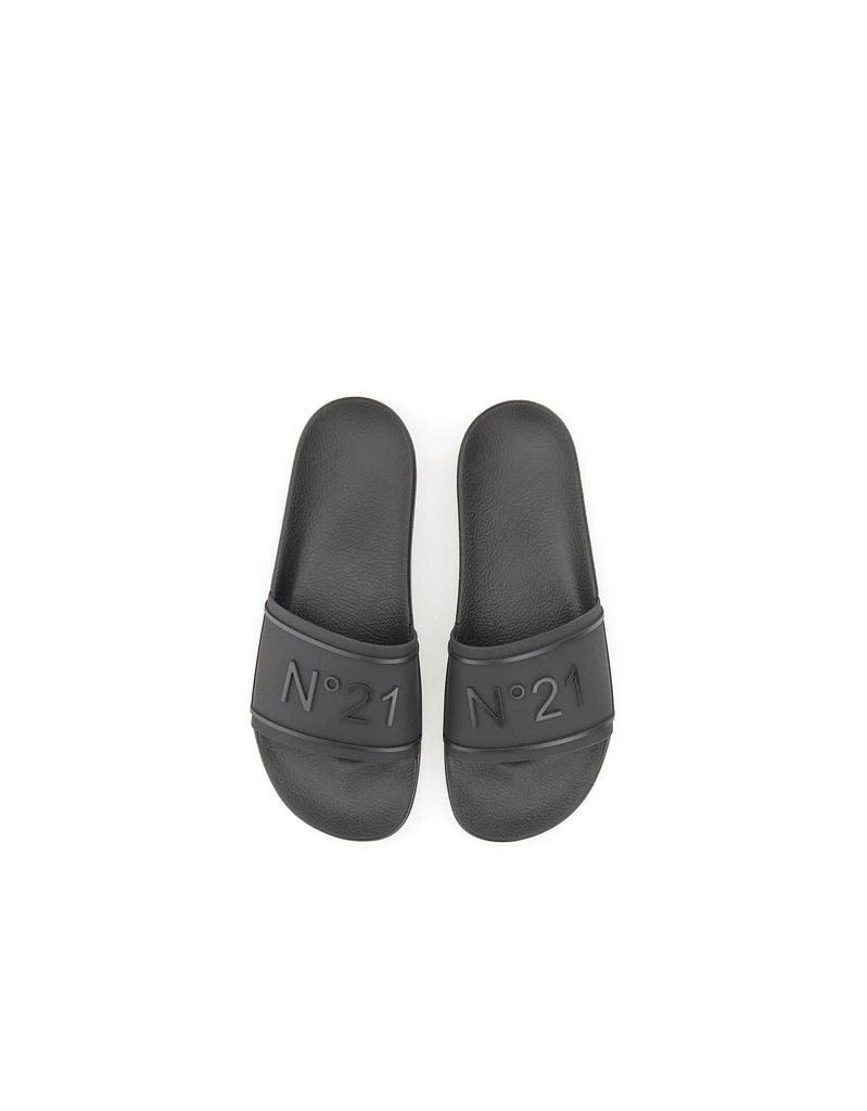 商品N°21|Rubber Slide With Logo,价格¥1302,第4张图片详细描述
