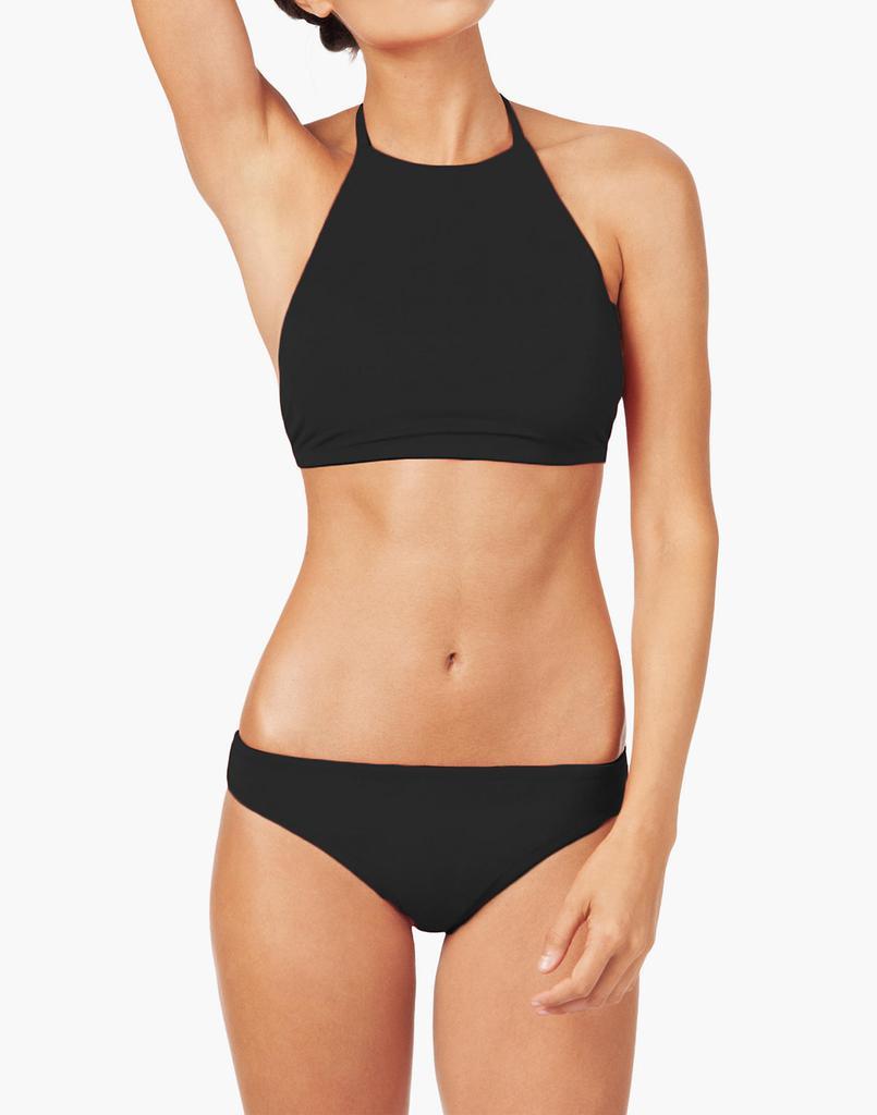 商品Madewell|High-Neck Halter Bikini Top,价格¥385,第3张图片详细描述