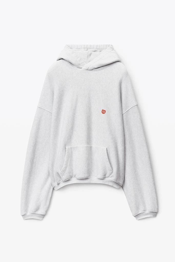 商品Alexander Wang|APPLE PUFF HOODED SWEATSHIRT IN TERRY,价格¥1528,第3张图片详细描述