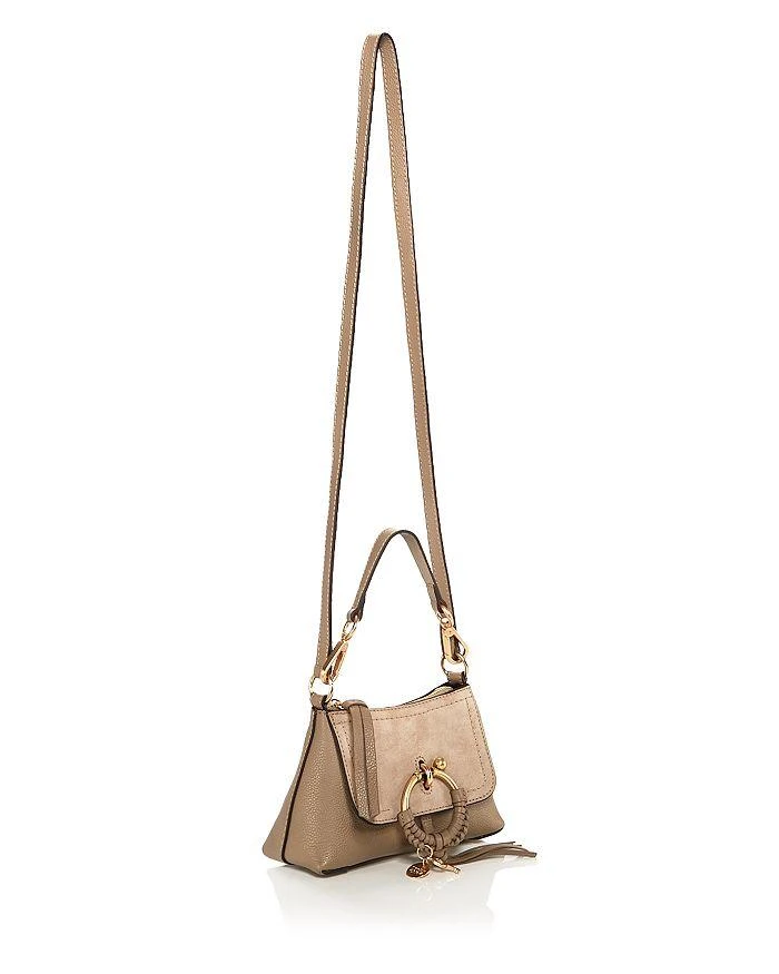 商品See by Chloé|Joan Mini Leather & Suede Hobo,价格¥2859,第4张图片详细描述