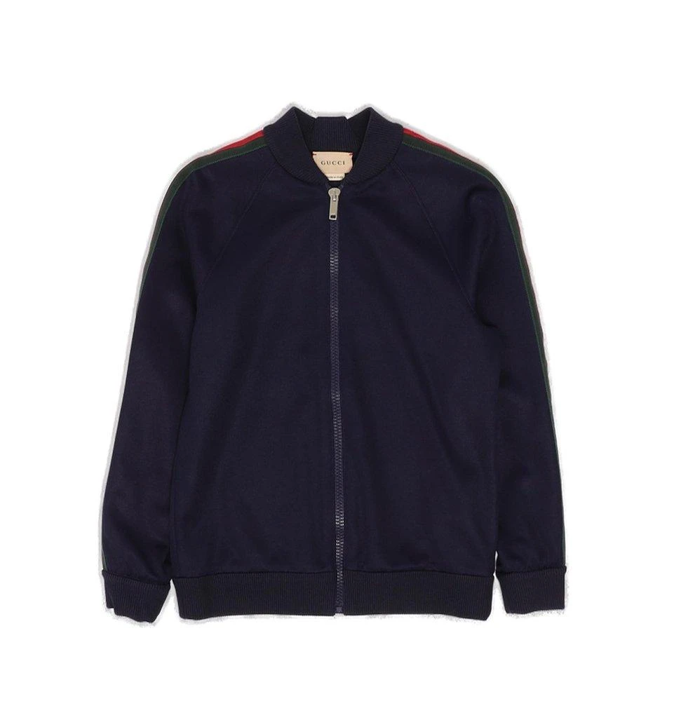 商品Gucci|Gucci Kids Technical Jersey Long-Sleeved Jacket,价格¥2343,第1张图片