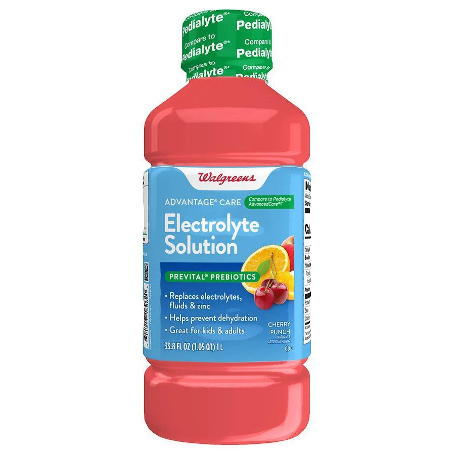 商品Well Beginnings|Advantage Care Electrolyte Solution with Prevital Prebiotics Cherry Punch,价格¥54,第1张图片