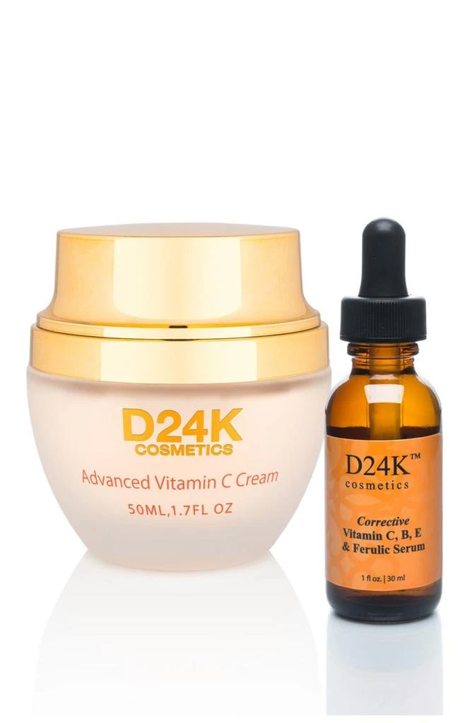 商品D24K|Retinol Repair Advanced Vitamin C Cream & Serum,价格¥595,第1张图片