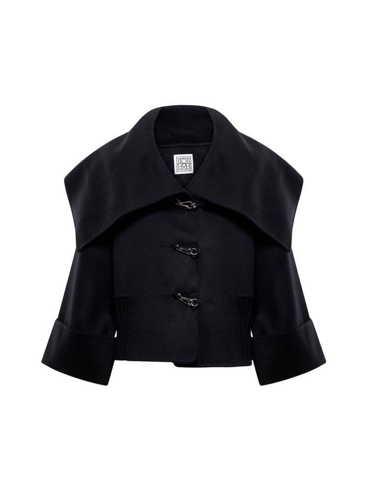 商品Totême|Totême Single-Breasted Wide-Sleeved Jacket,价格¥6094,第1张图片