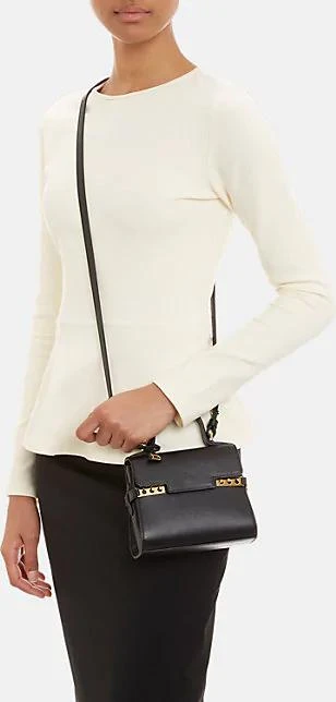 商品Delvaux|Tempête Micro Leather Satchel,价格¥18856,第2张图片详细描述