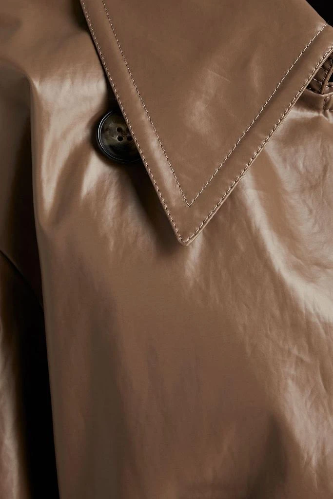 商品Nanushka|Beda faux leather trench coat,价格¥4370,第4张图片详细描述