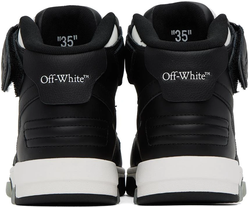 商品Off-White|Black & White Out Of Office Sneakers,价格¥2367,第2张图片详细描述