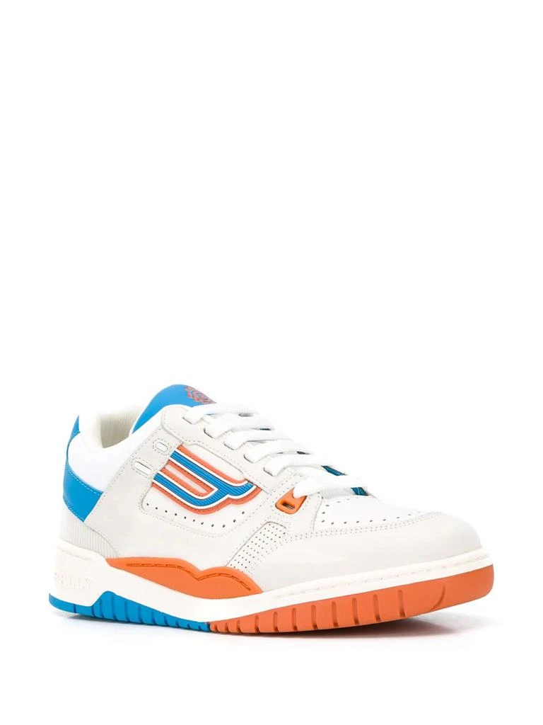 商品Bally|NEW Bally Kuba Men's 6230984 White Low-Top Sneakers,价格¥1943,第2张图片详细描述