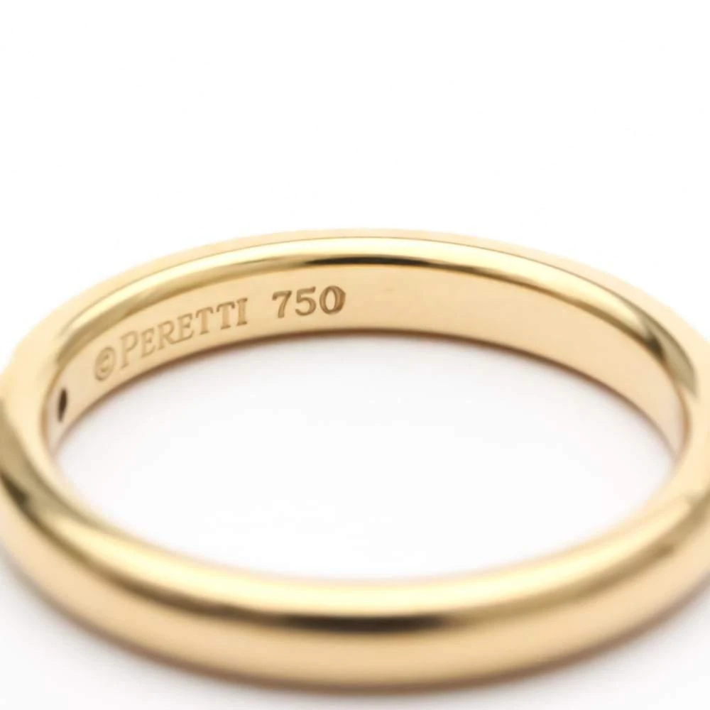 Tiffany & Co. Tiffany Classic 18K Rose Gold Diamond Ring EU 50.5 商品