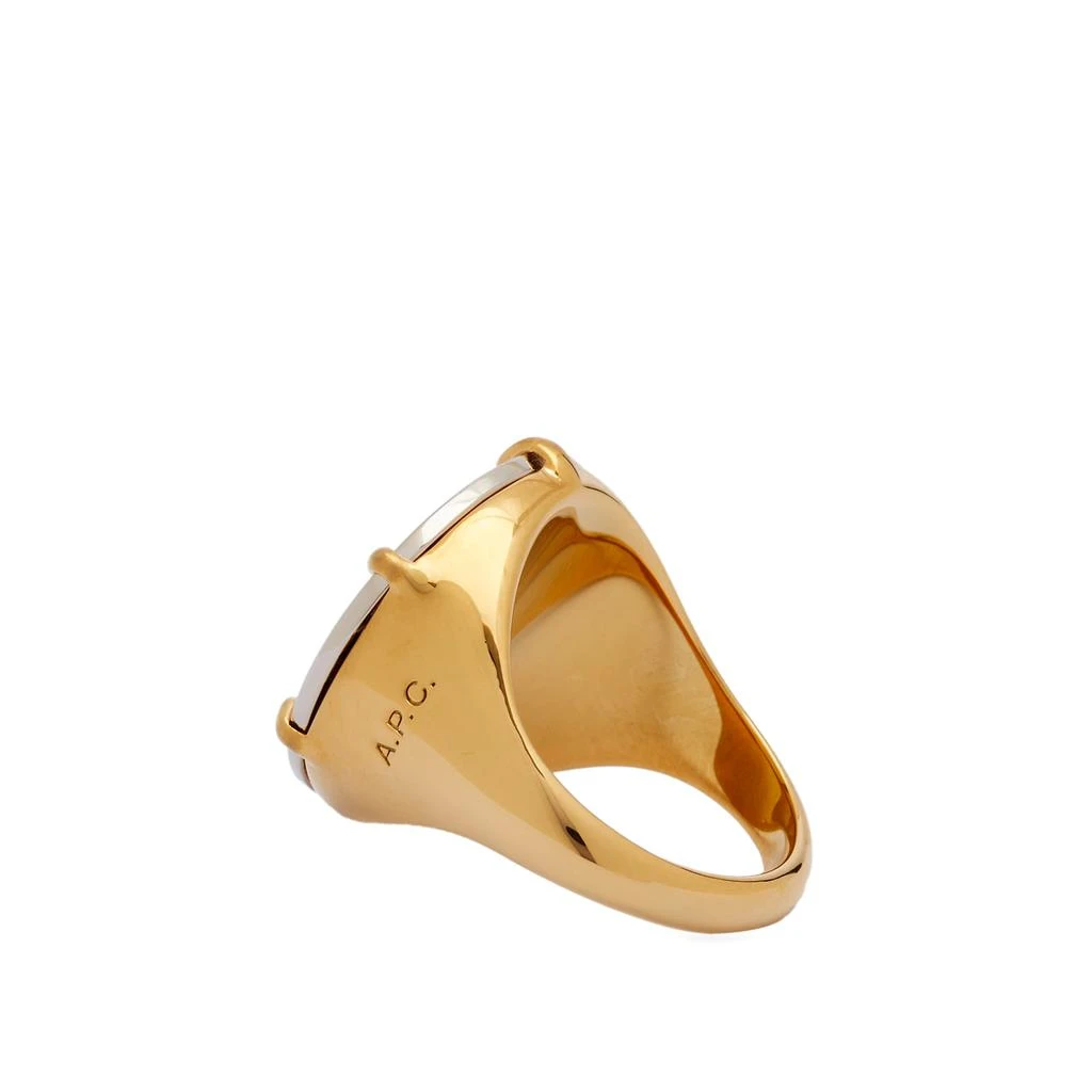 商品A.P.C.|A.P.C. Eloi Logo Signet Ring,价格¥872,第2张图片详细描述