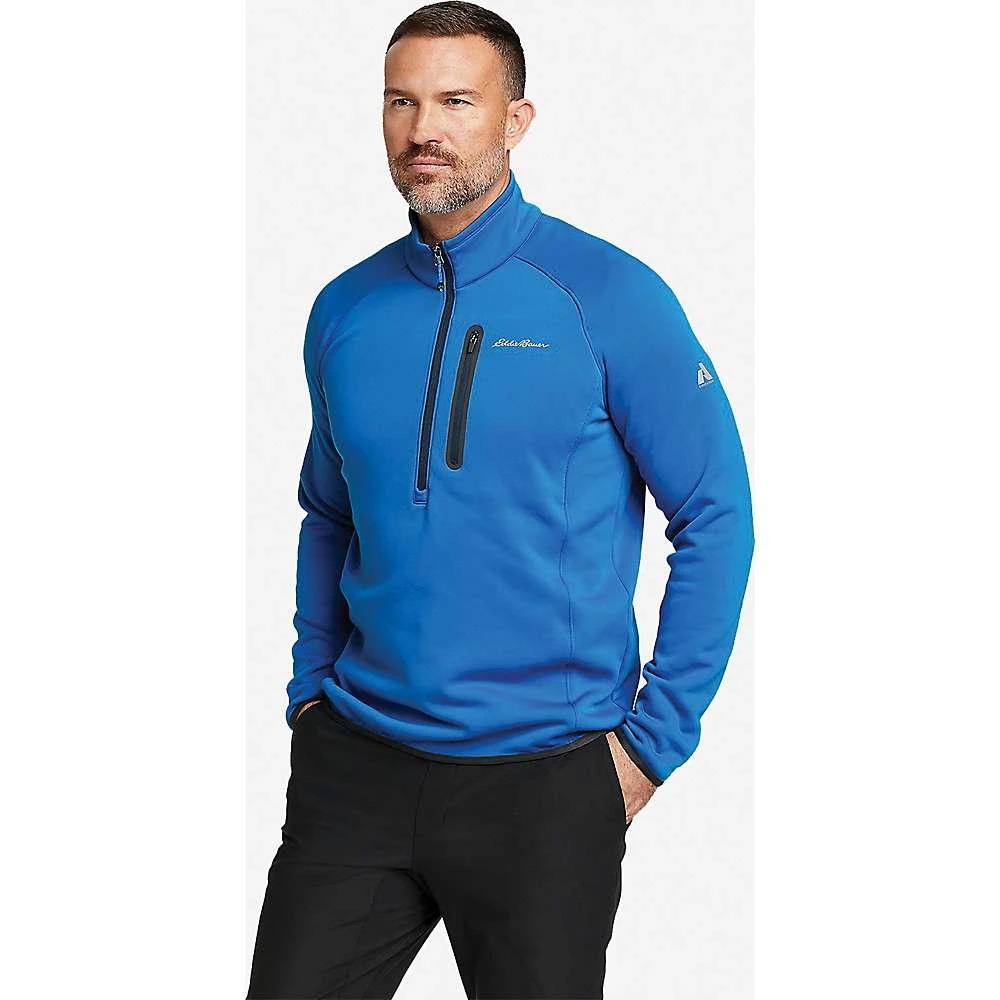 商品Eddie Bauer|Eddie Bauer First Ascent Men's Power Stretch Half Zip Mock Top,价格¥450,第1张图片