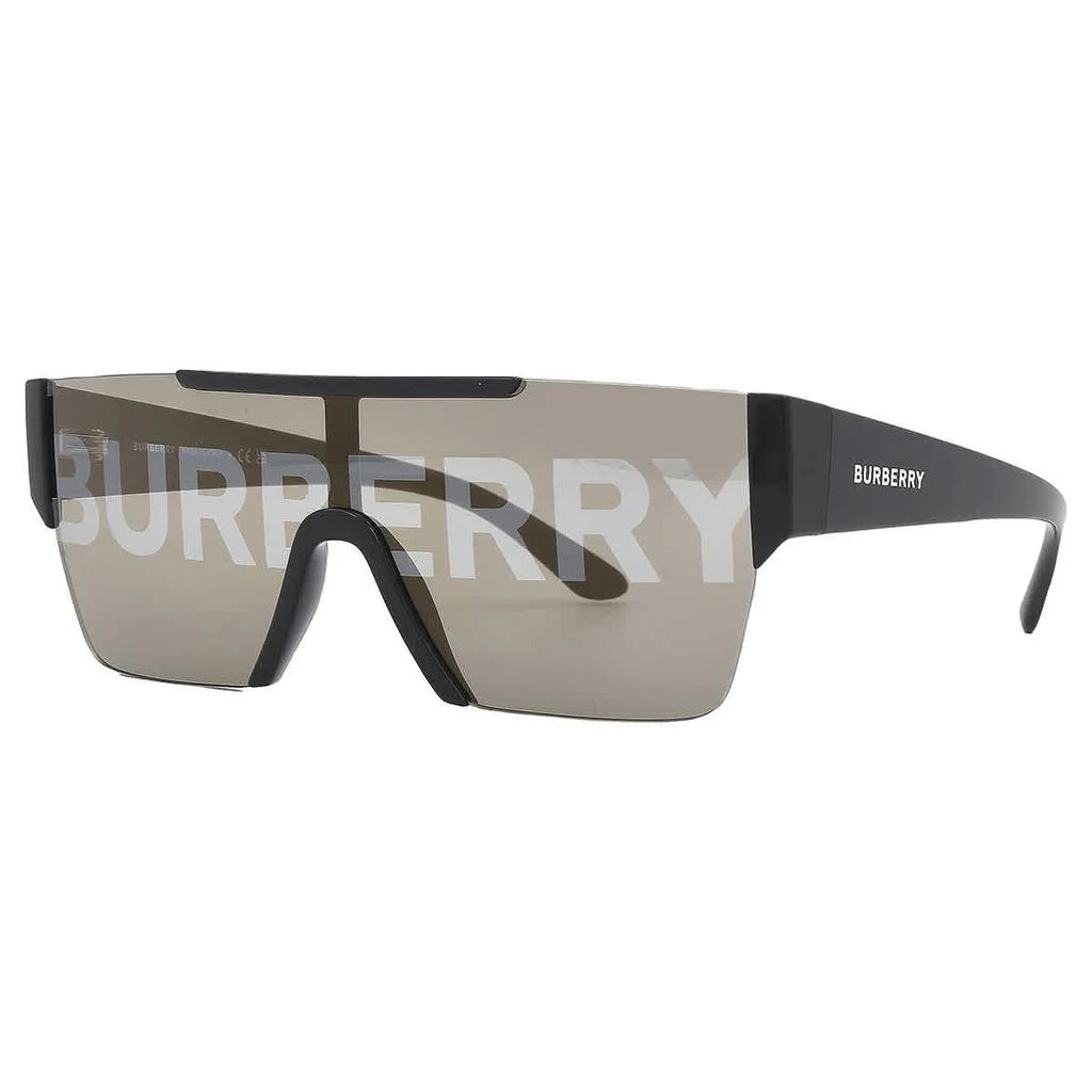 Burberry Burberry Gold with silver Burberry Shield Men's Sunglasses BE4291 3001G 38 3